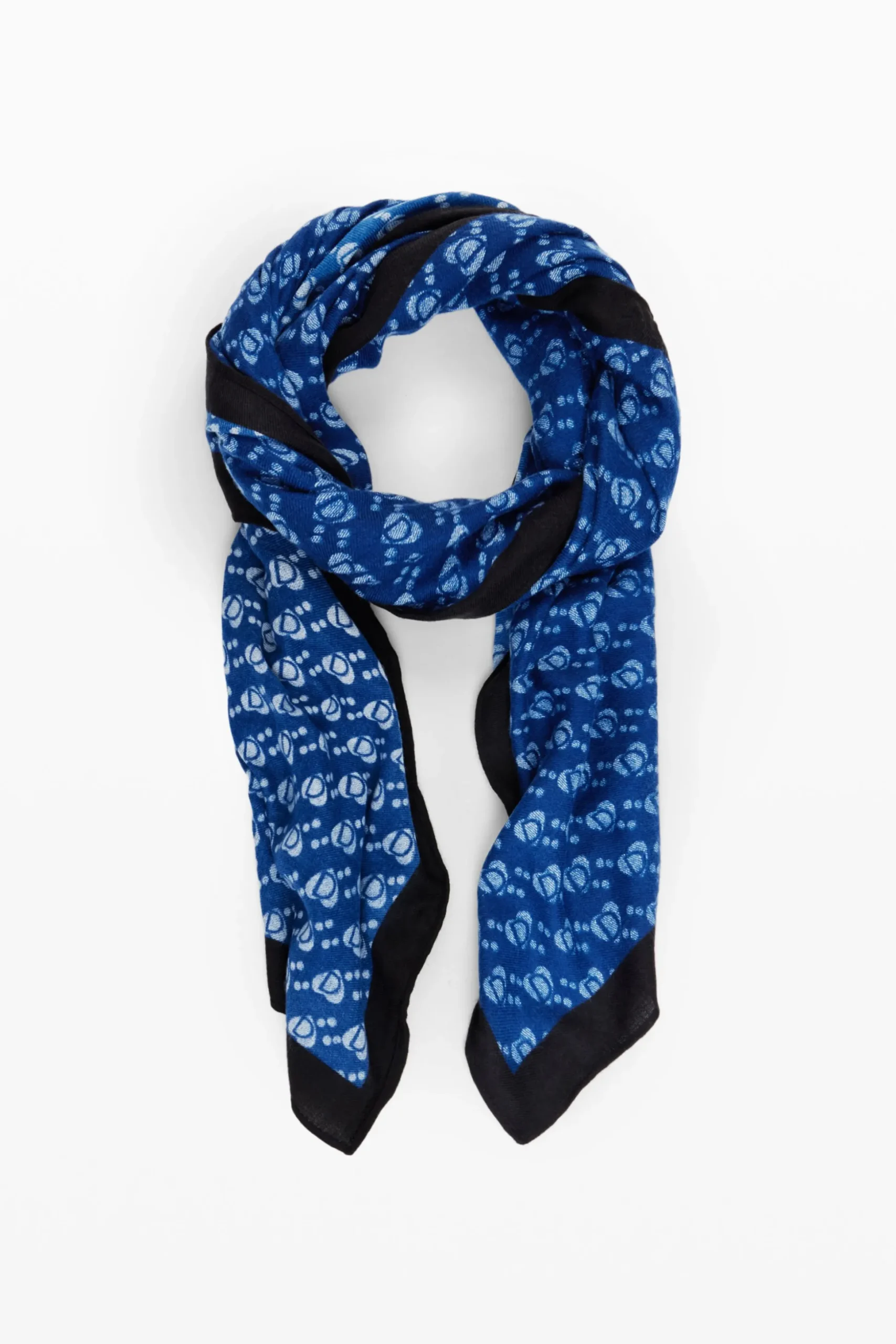 Foulard rectangular logo Desigual
