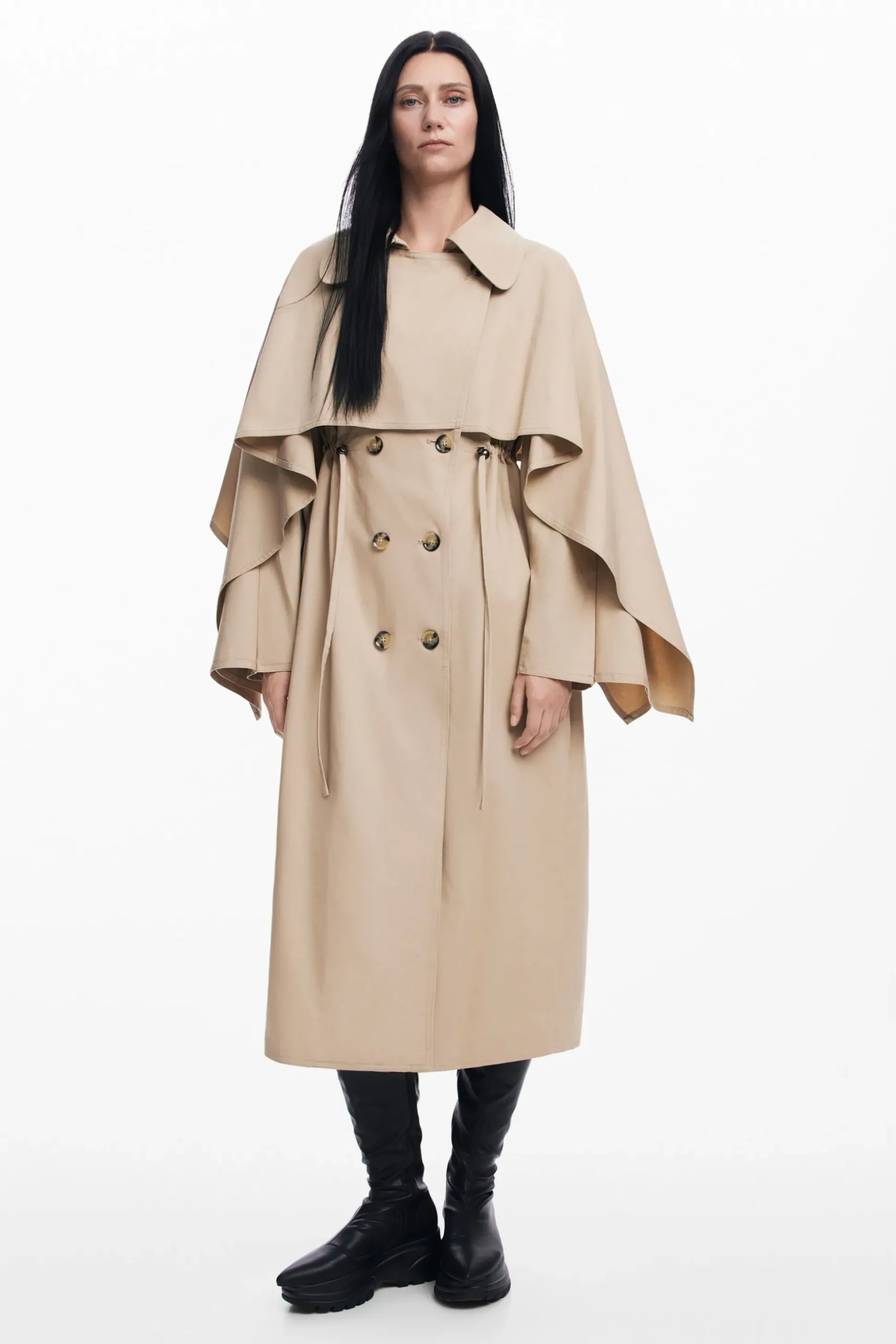 Gabardina manga murciélago Maitrepierre