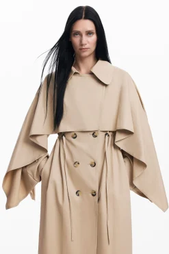 Gabardina manga murciélago Maitrepierre