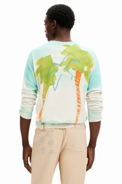 Jersey de punto acuarela
