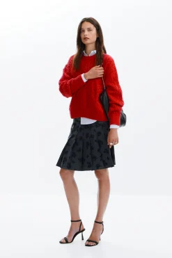 Jersey de punto relieves