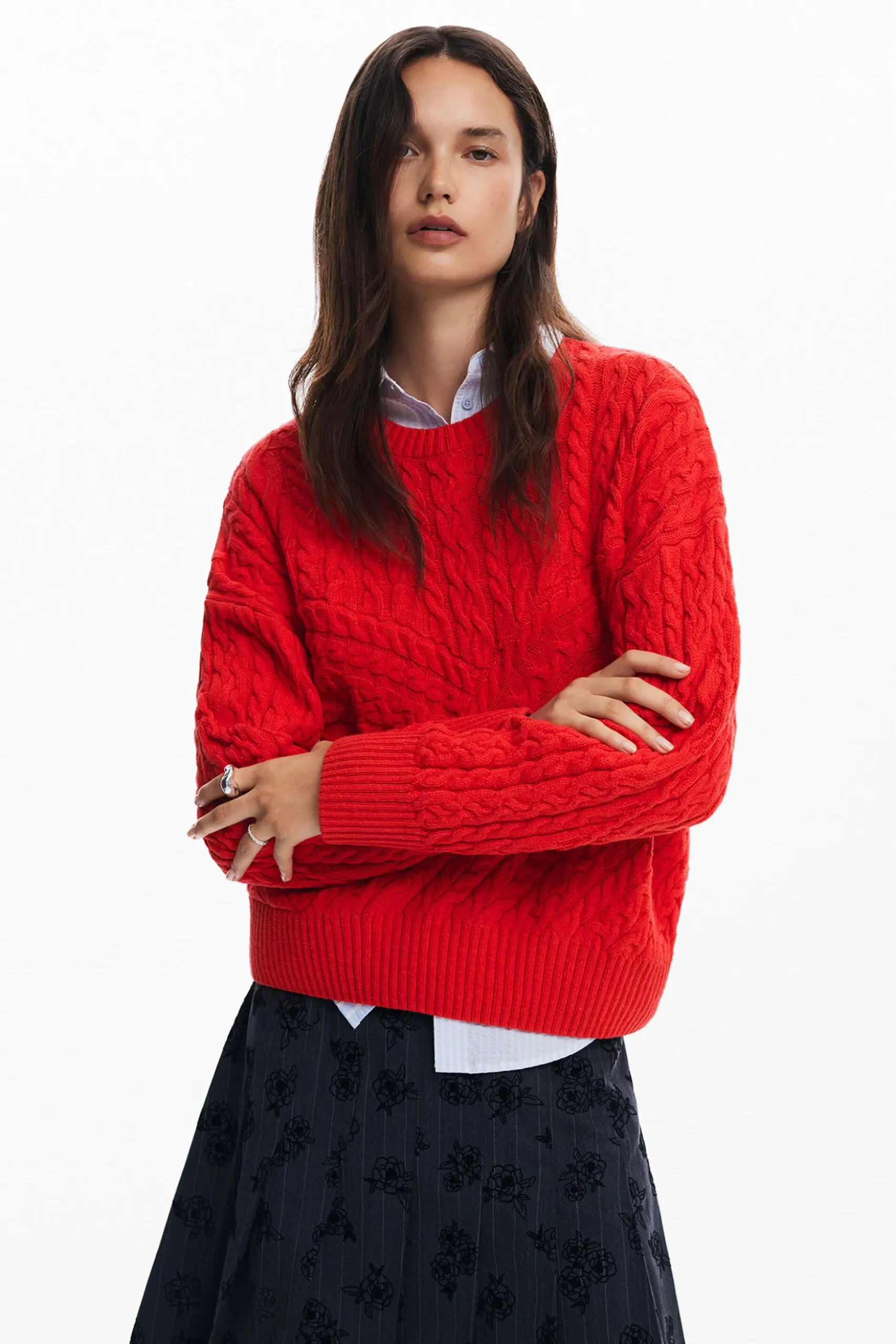 Jersey de punto relieves