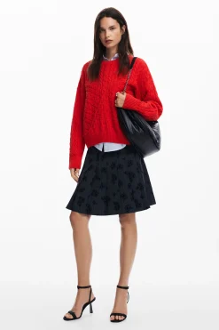 Jersey de punto relieves