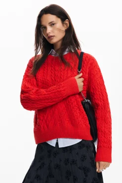 Jersey de punto relieves