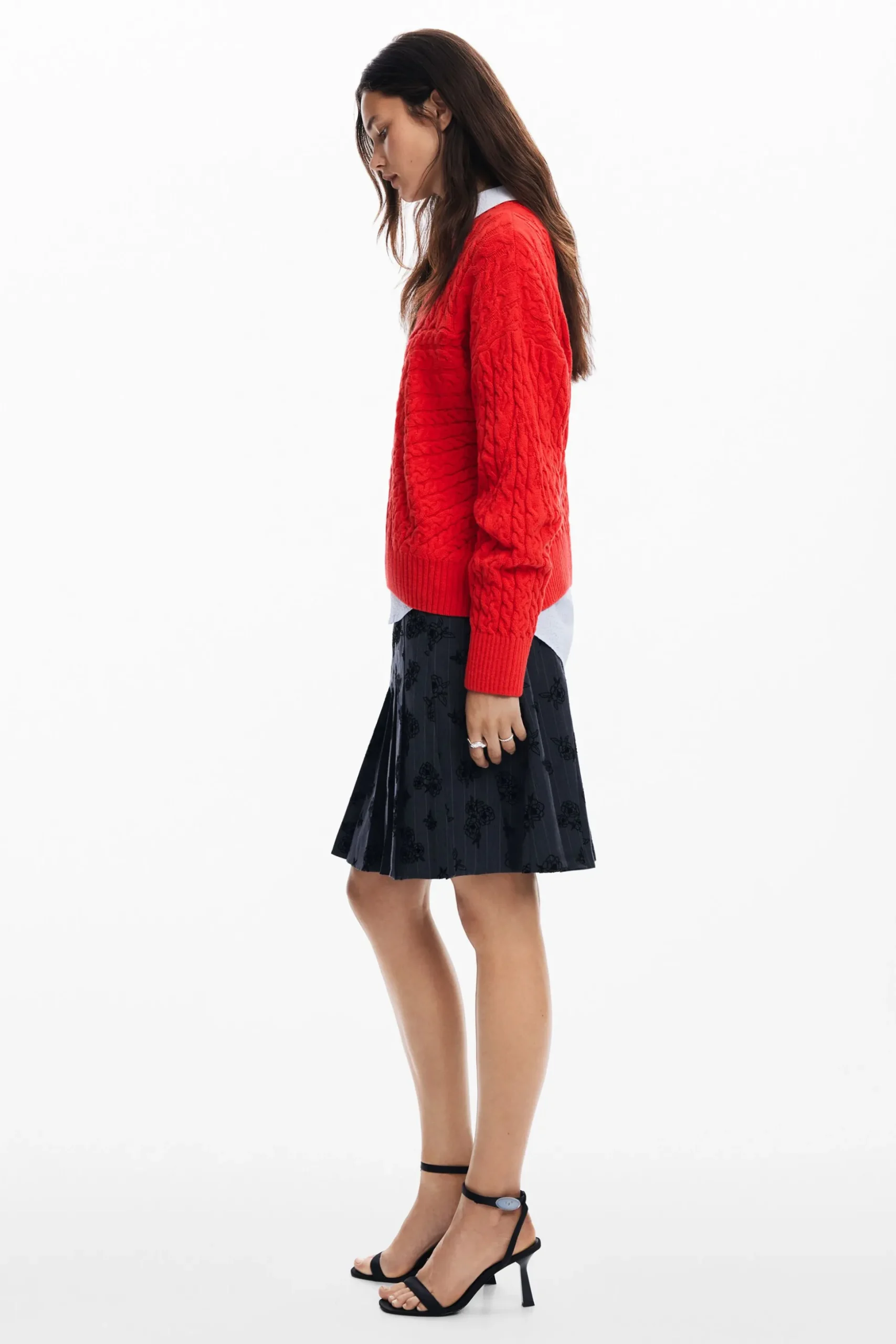 Jersey de punto relieves