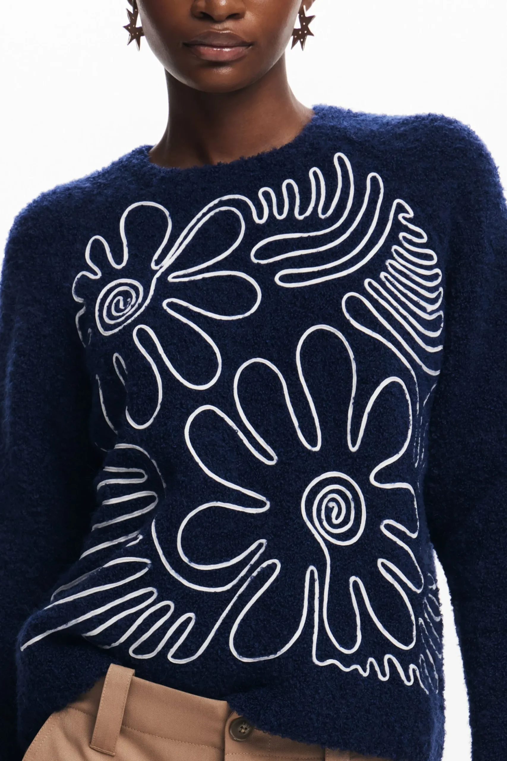 Jersey estampado flor