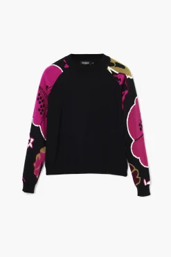 Jersey  mangas flores
