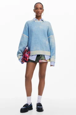 Jersey oversize tie-dye