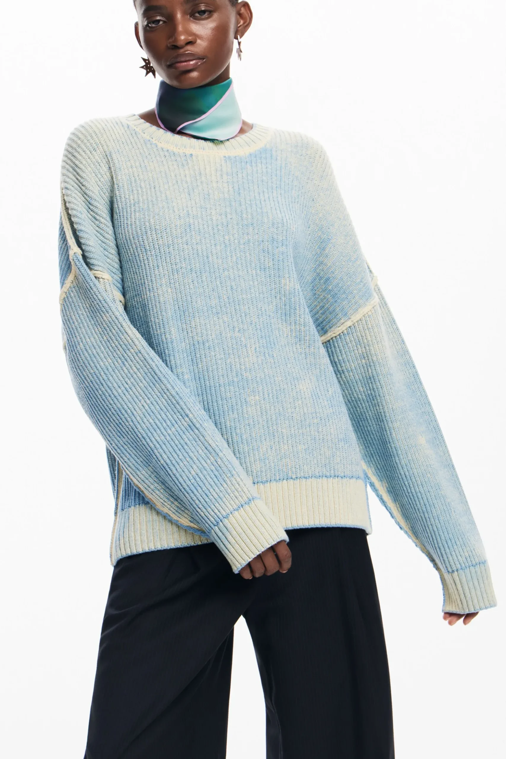 Jersey oversize tie-dye