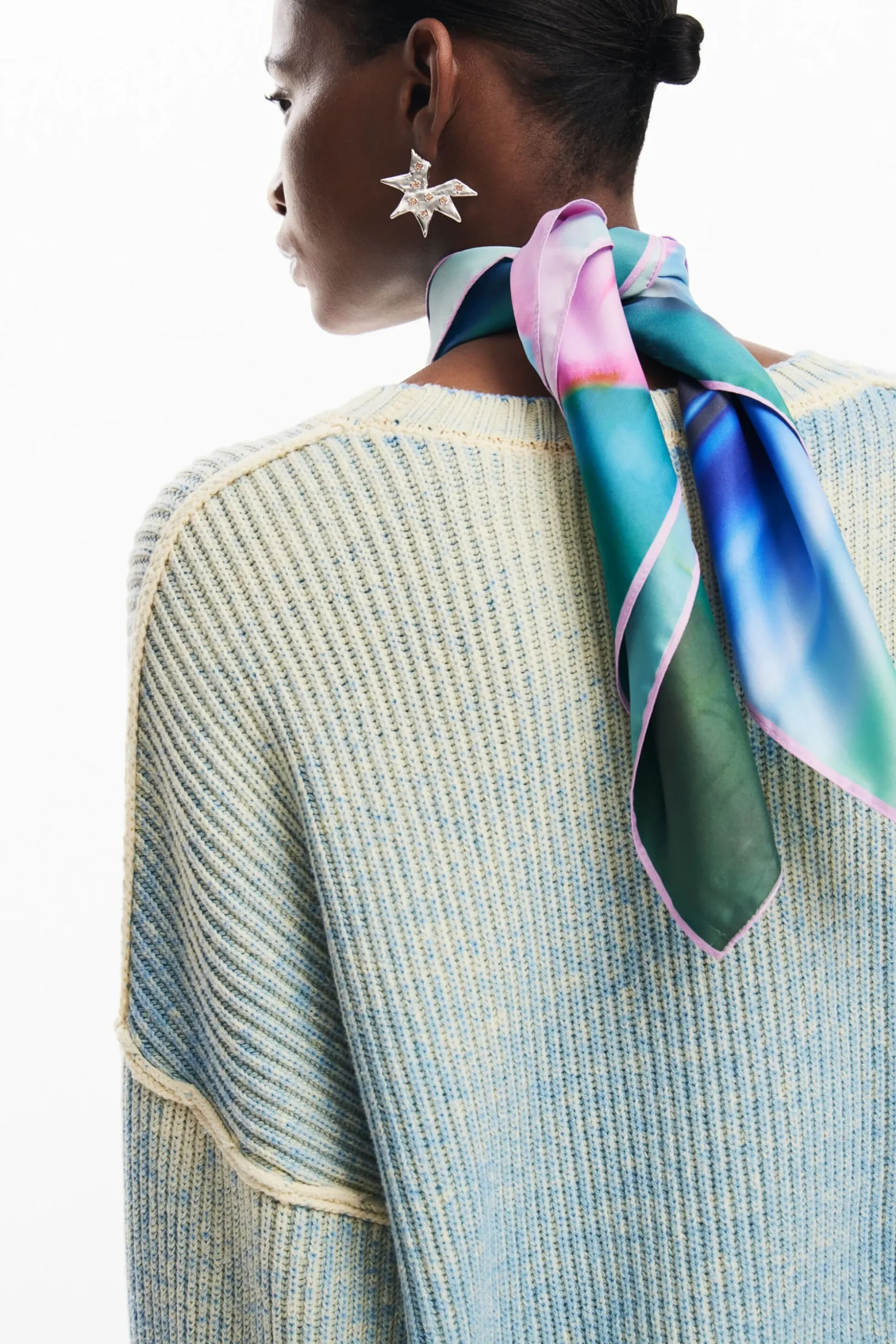 Jersey oversize tie-dye