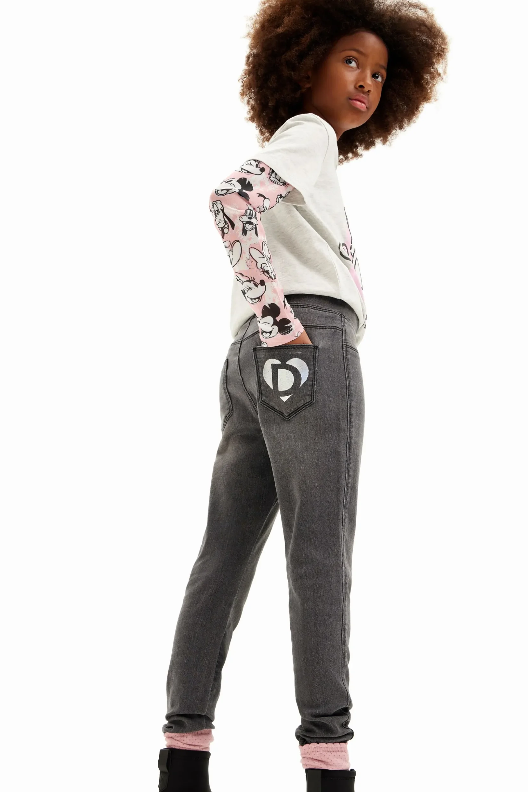 Leggings denim elásticos
