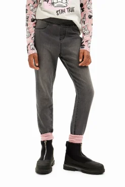 Leggings denim elásticos