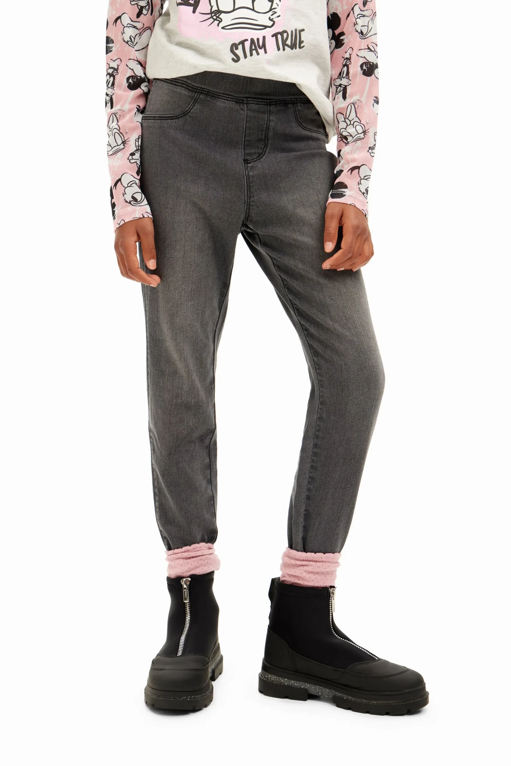 Leggings denim elásticos