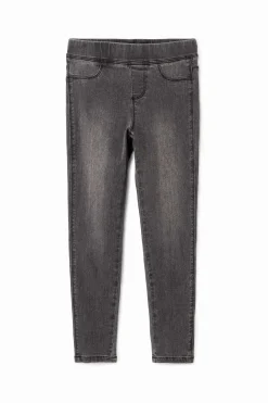 Leggings denim elásticos
