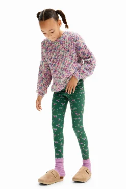 Leggings flores