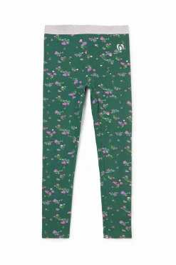Leggings flores