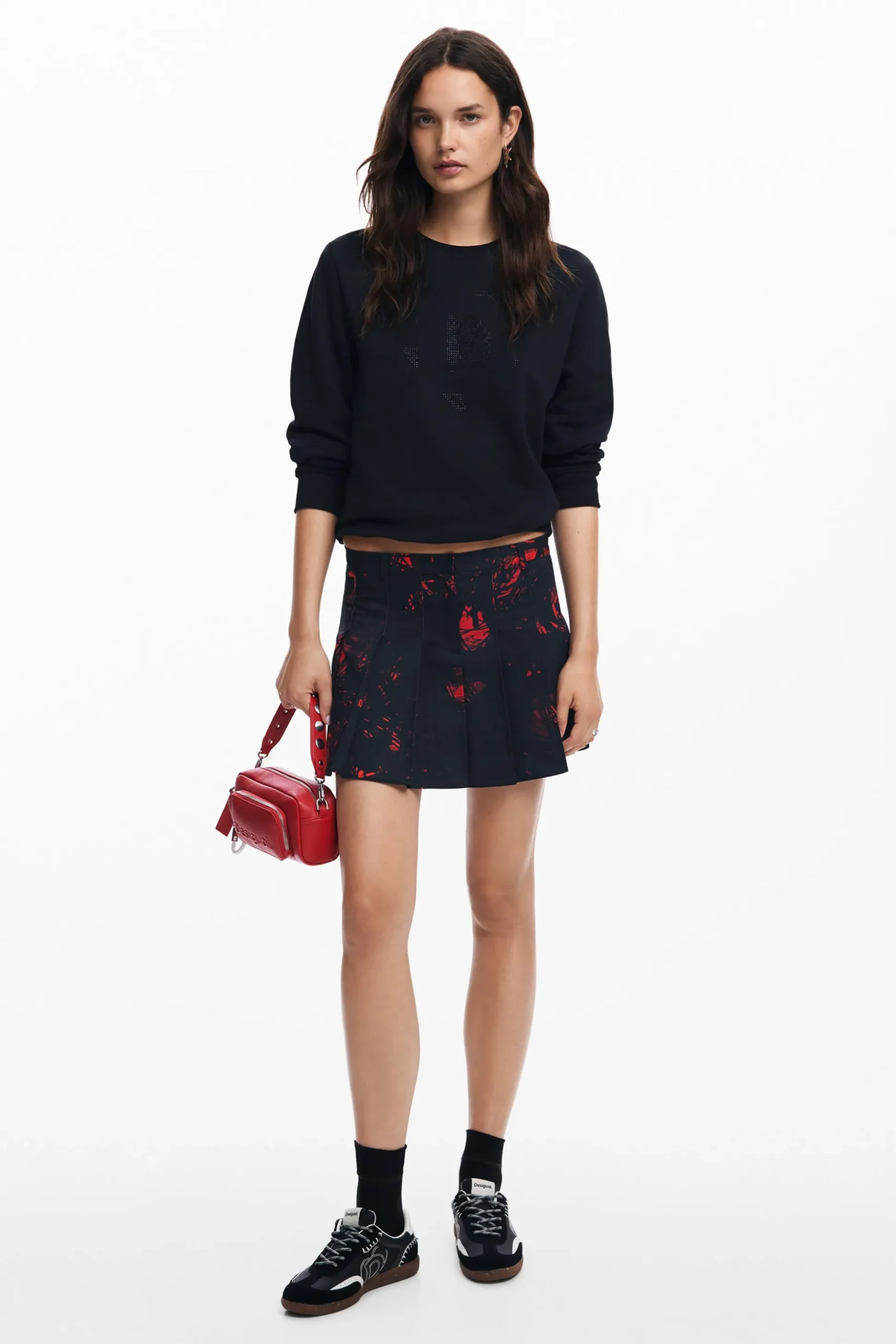 Minifalda plisada M.Christian Lacroix