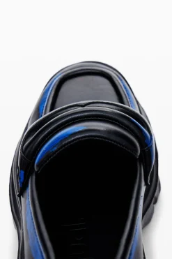 Mocasines chunky cuero