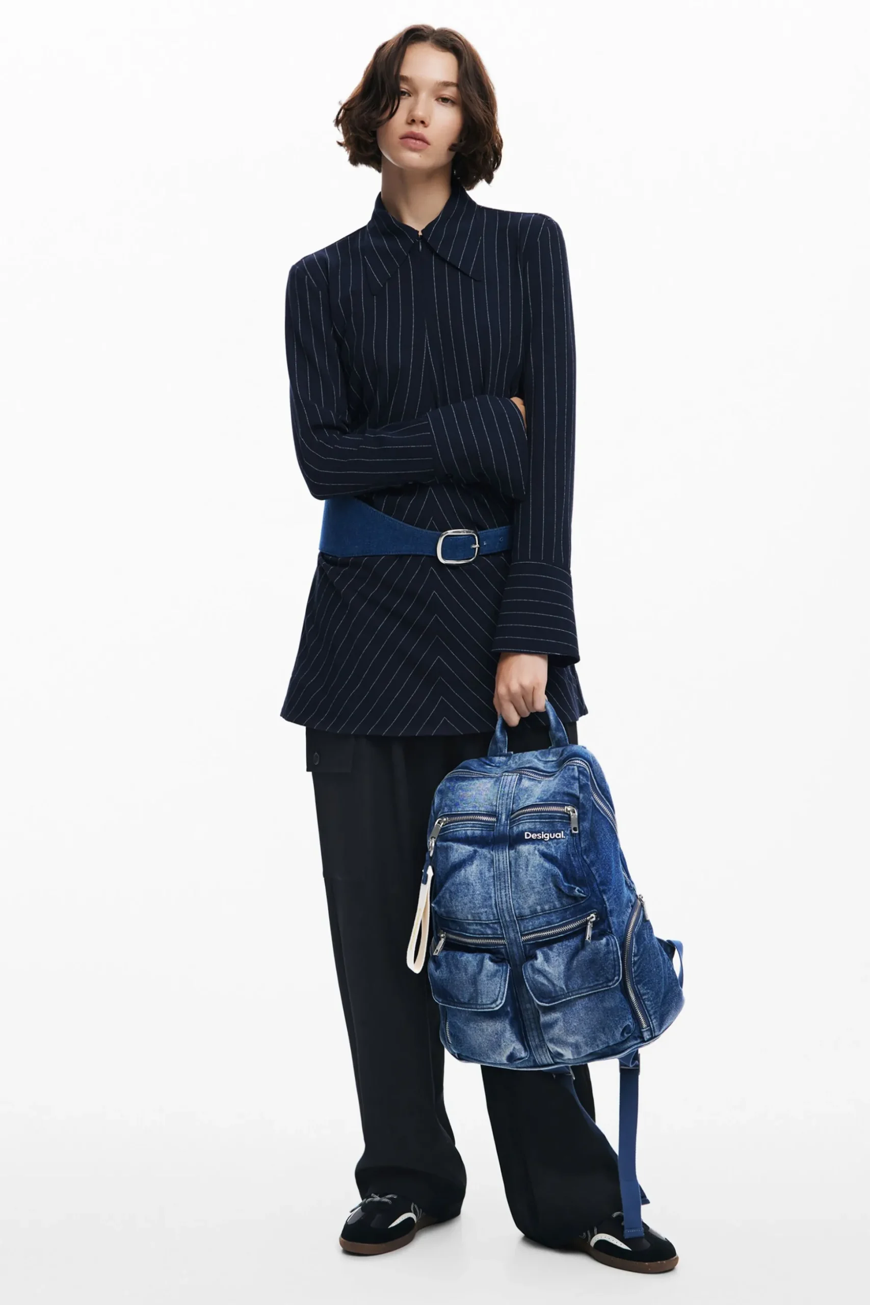 Mochila L denim