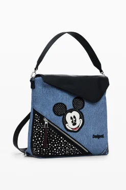 Mochila L denim Mickey