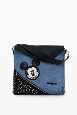 Mochila L denim Mickey