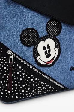 Mochila L denim Mickey