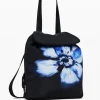Mochila mediana flor