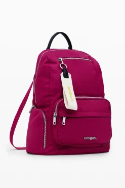 Mochila mediana varios bolsillos