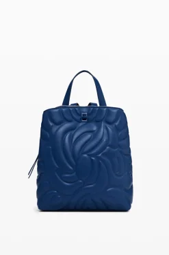 Mochila mini flores geometría