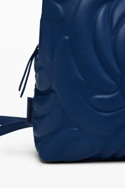 Mochila mini flores geometría