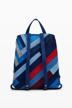 Mochila parches denim
