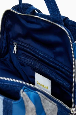 Mochila parches denim