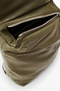 Mochila piel S acolchada
