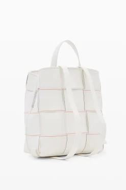Mochila S trenzada pespuntes