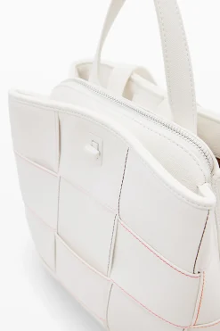 Mochila S trenzada pespuntes