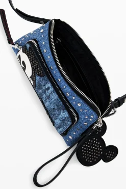 Monedero L denim Mickey Mouse
