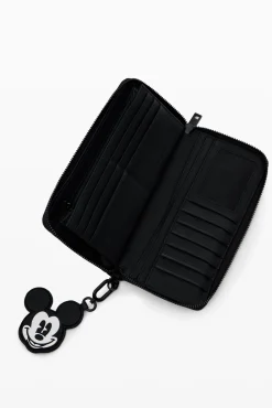 Monedero Mickey Mouse imitación piel