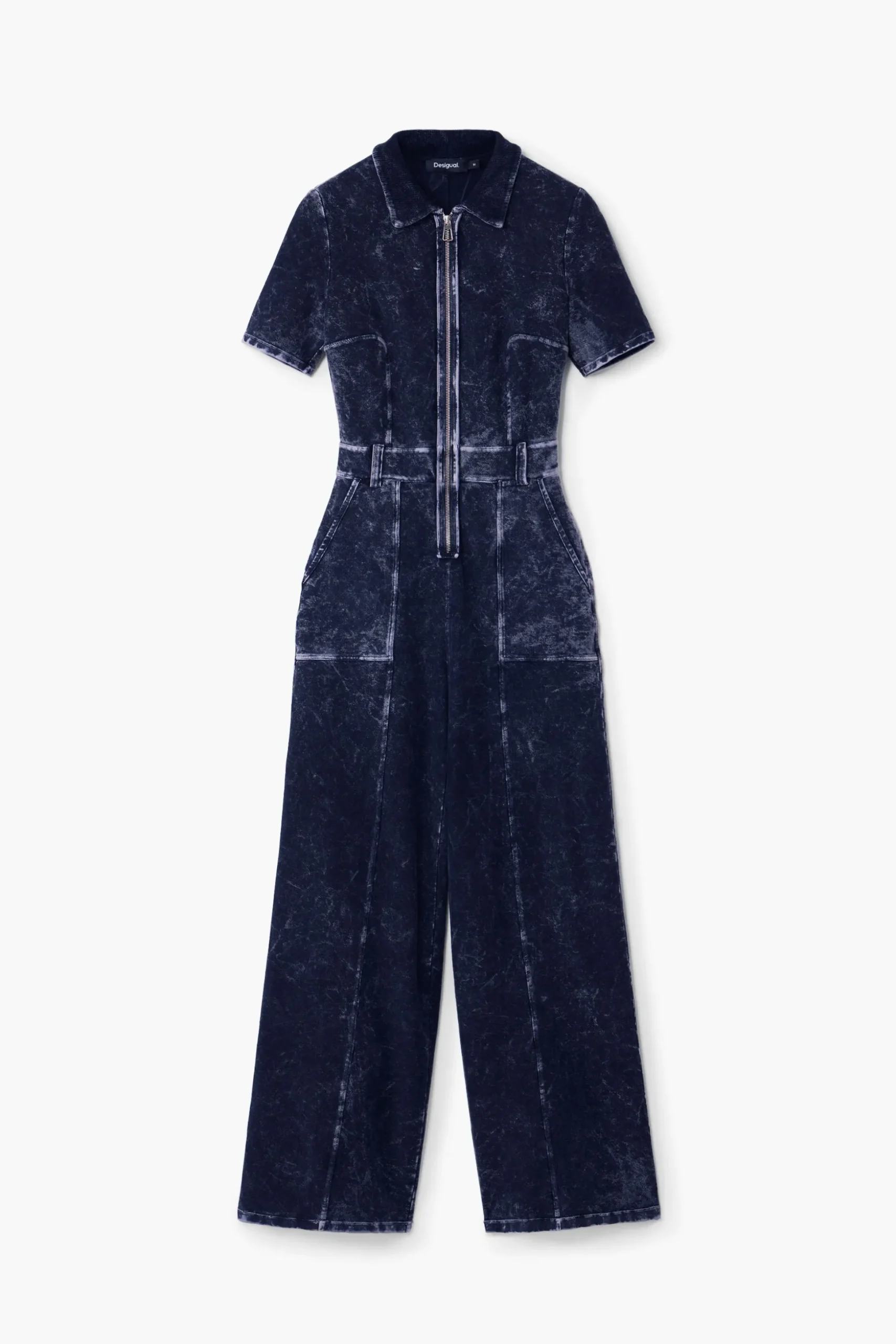 Mono denim efecto lavado