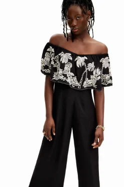 Mono midi palmeras Stella Jean