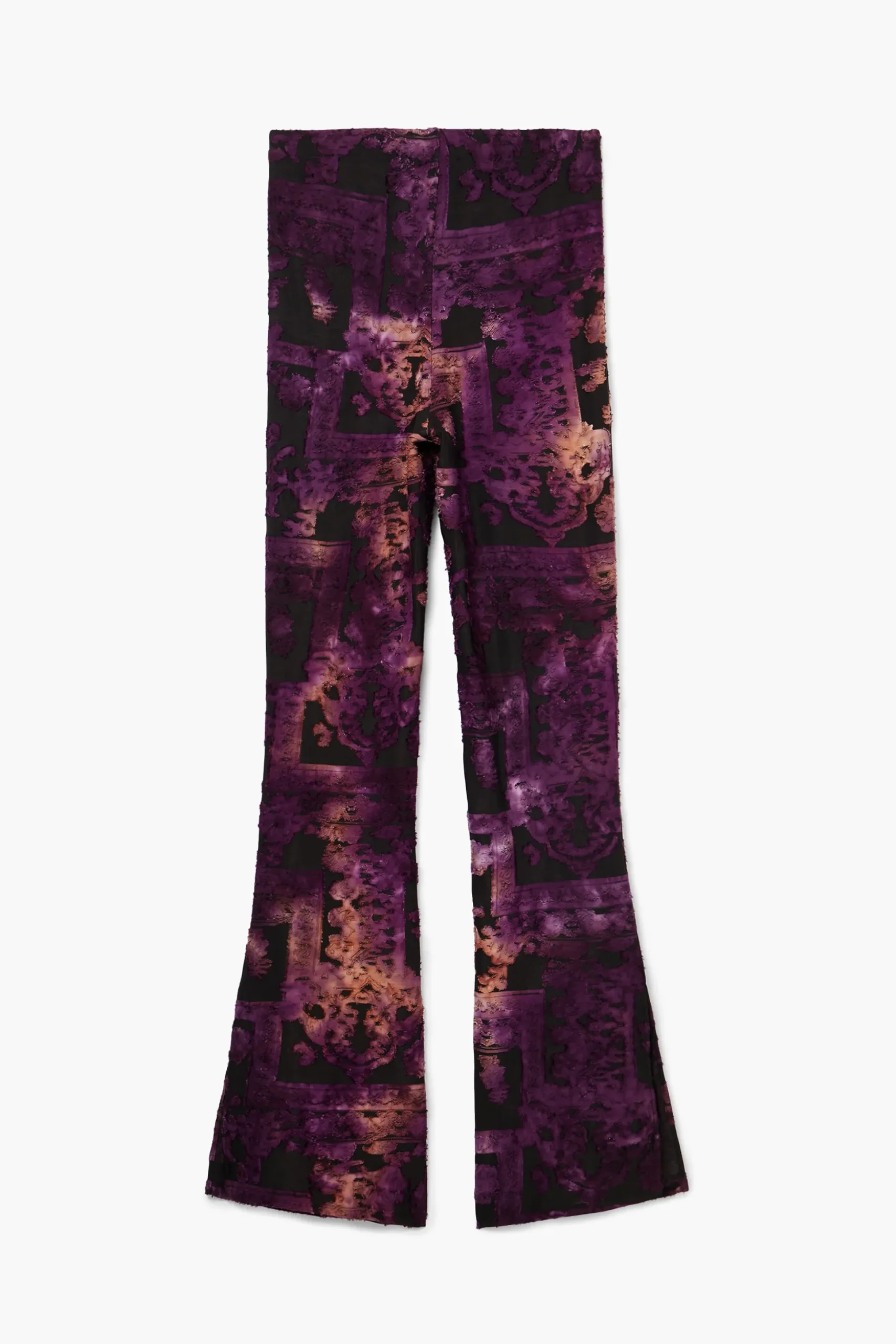 Pantalón campana devoré