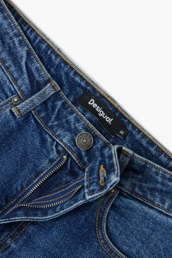 Pantalón culotte denim