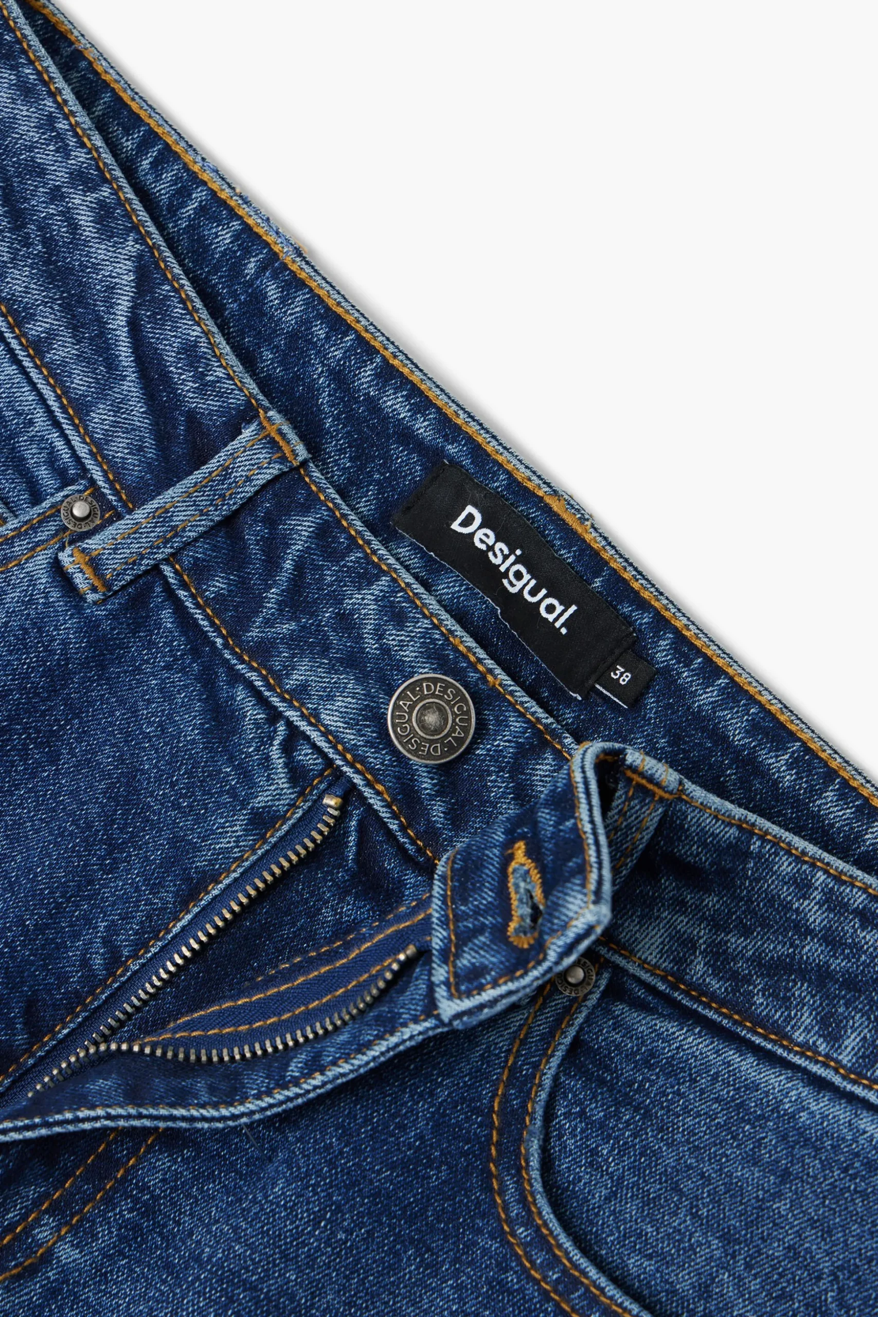 Pantalón culotte denim