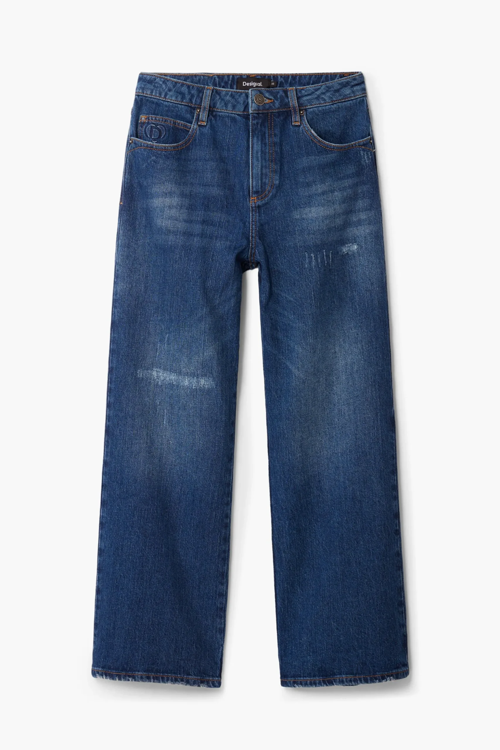 Pantalón culotte denim
