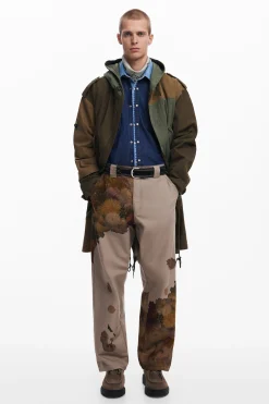 Pantalón estampado flores