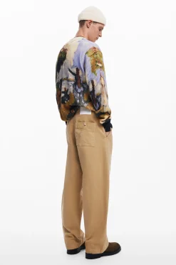 Pantalón largo bolsillos