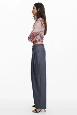 Pantalón largo recto