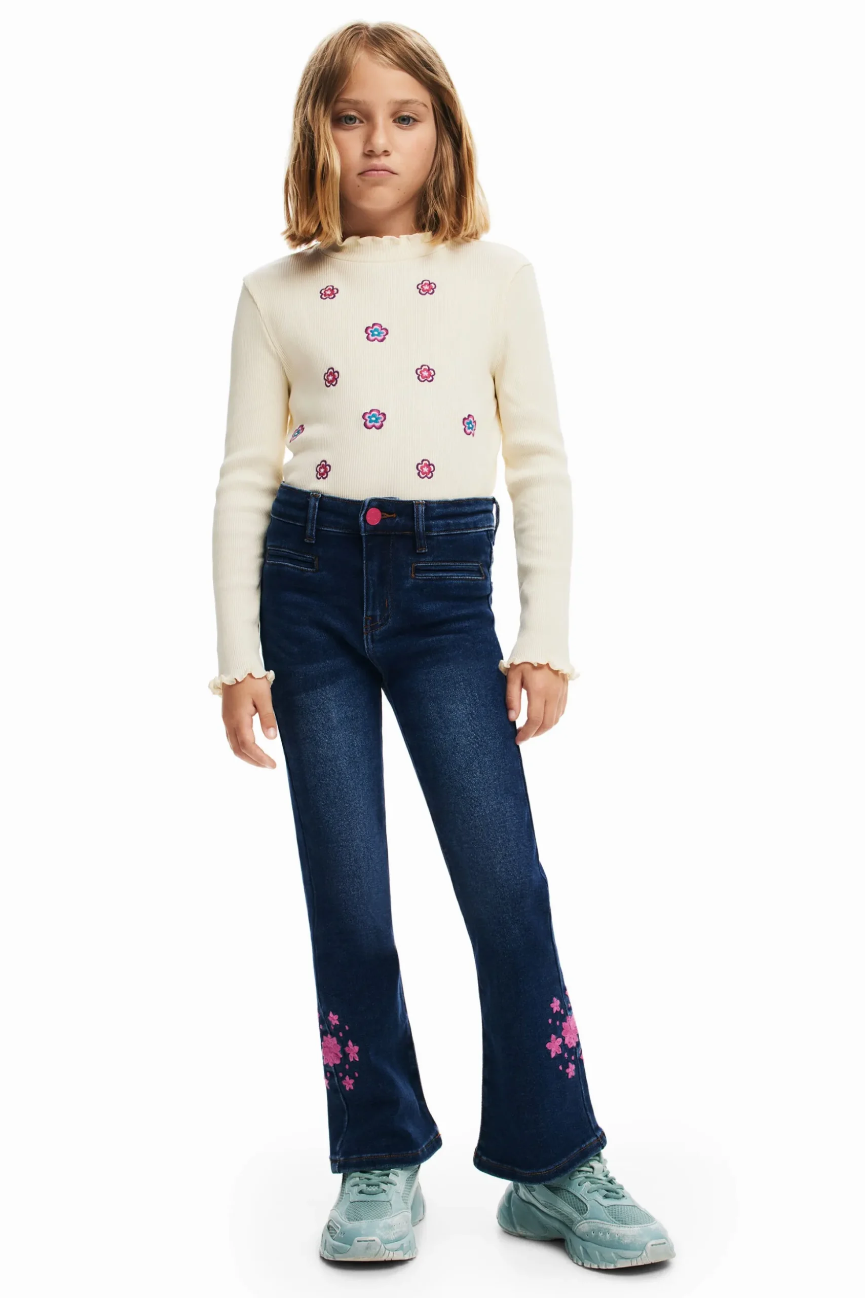 Pantalones campana