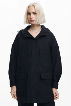 Parka forro multibolsillo