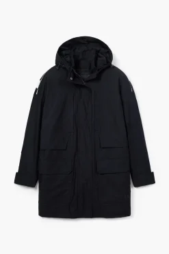 Parka forro multibolsillo