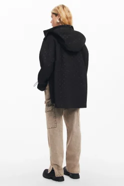 Parka impermeable capucha